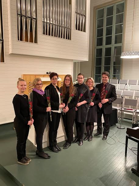 Oulun ammattikorkeakoulun kirkkomusiikkin opiskelijoiden konsertti konsertti