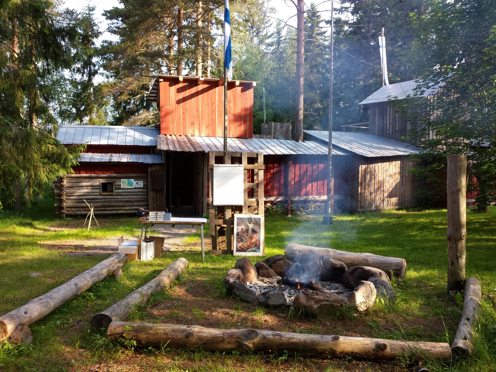 Kerhonojaajien koulutus Liisanlinna