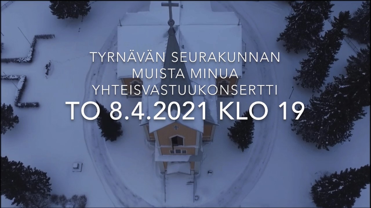 Muista minua - Yhteisvastuukonsertti Yhteisvastuun hyväksi konsertti nähtävänä YouTube-kanavalla